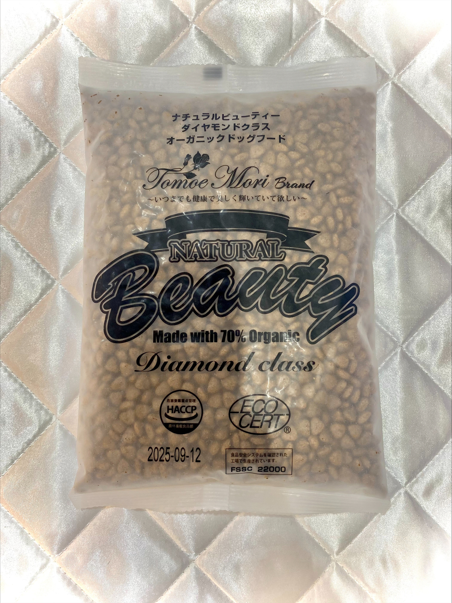 NATURALBeautyオーガニックドッグフード　ダイヤモンドクラス　～フレッシュオーガニックチキン＆グリーンムール貝～