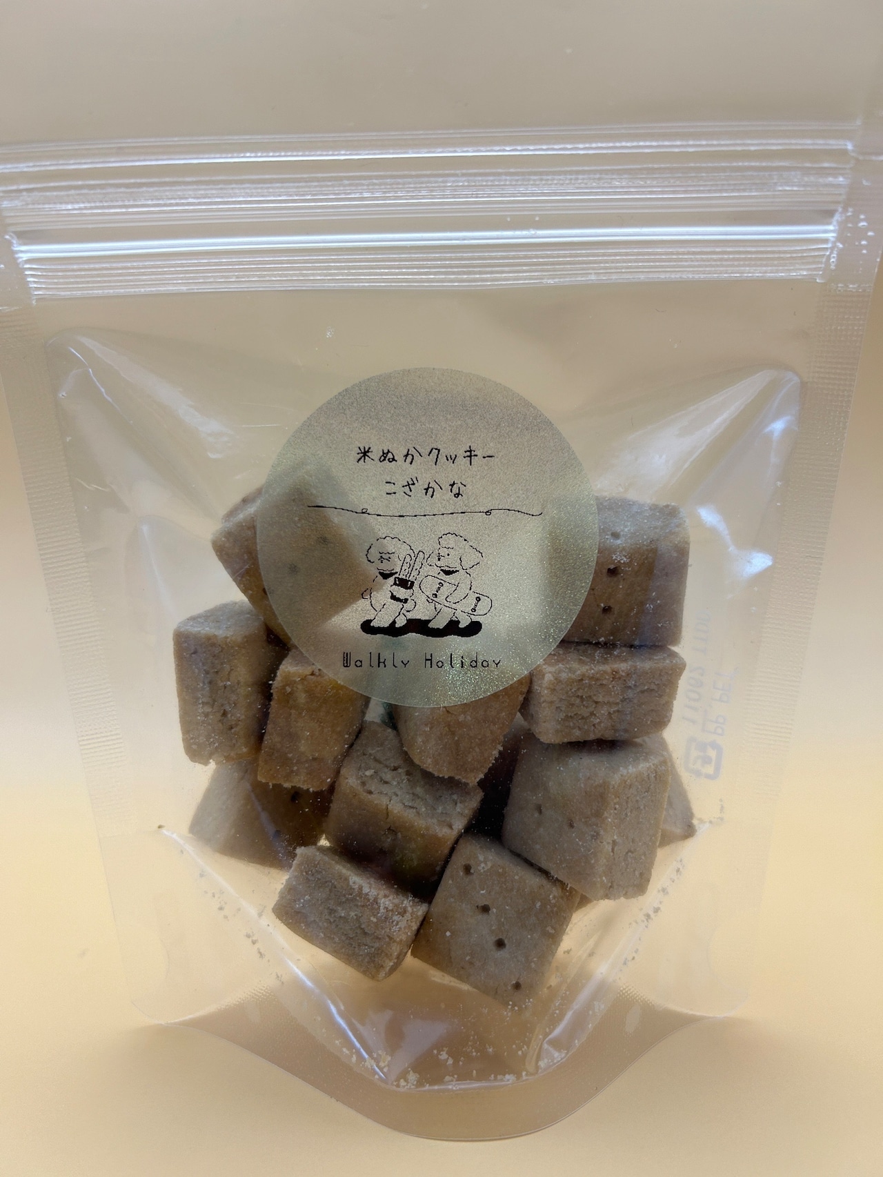 米ぬかクッキー　さかな